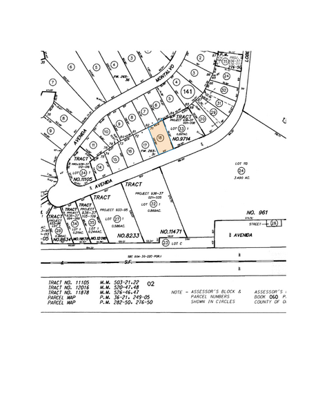 252 Avenida Lobeiro, San Clemente, CA en venta - Plano de solar - Imagen 3 de 9