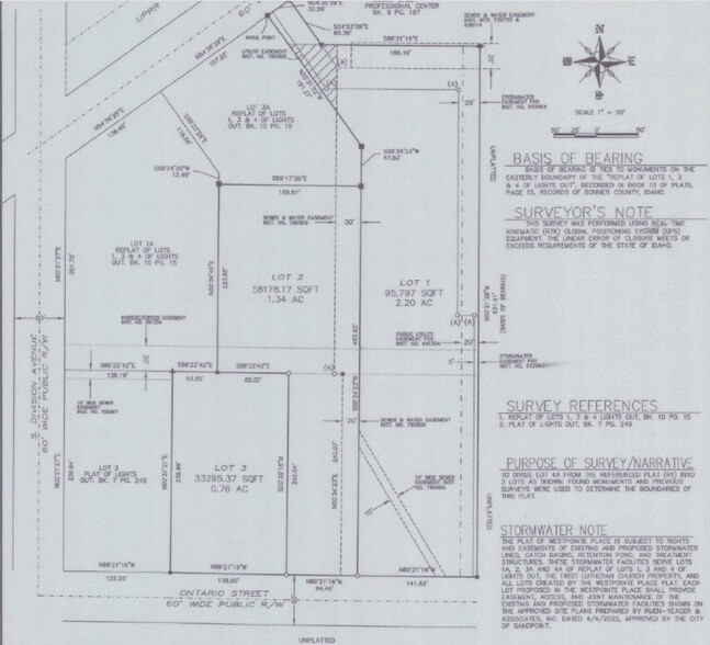 1302 Ontario St, Sandpoint, ID en venta - Plano de solar - Imagen 3 de 4