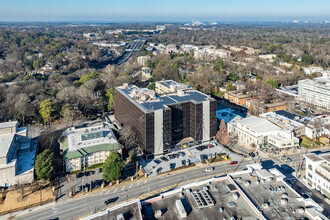 1718-1720 NW Peachtree St, Atlanta, GA - vista aérea  vista de mapa