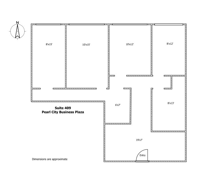 803 Kamehameha Hwy, Pearl City, HI en alquiler Plano de la planta- Imagen 1 de 1