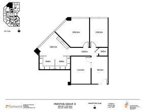 6009 Belt Line Rd, Dallas, TX en alquiler Plano de la planta- Imagen 1 de 1