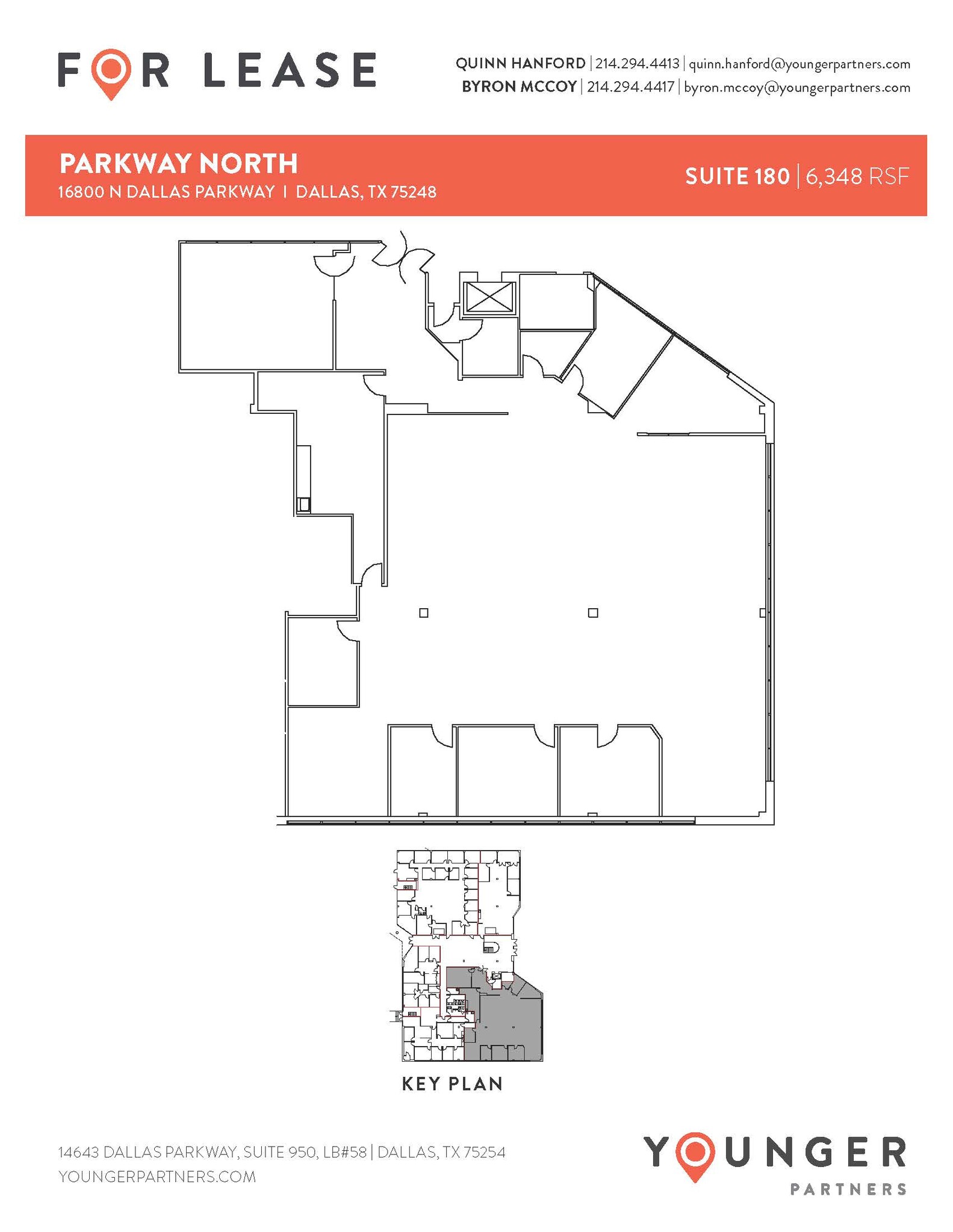 16800 N Dallas Pky, Dallas, TX en alquiler Plano de la planta- Imagen 1 de 1