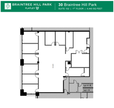 50 Braintree Hill Office Park, Braintree, MA en alquiler Plano de la planta- Imagen 1 de 1