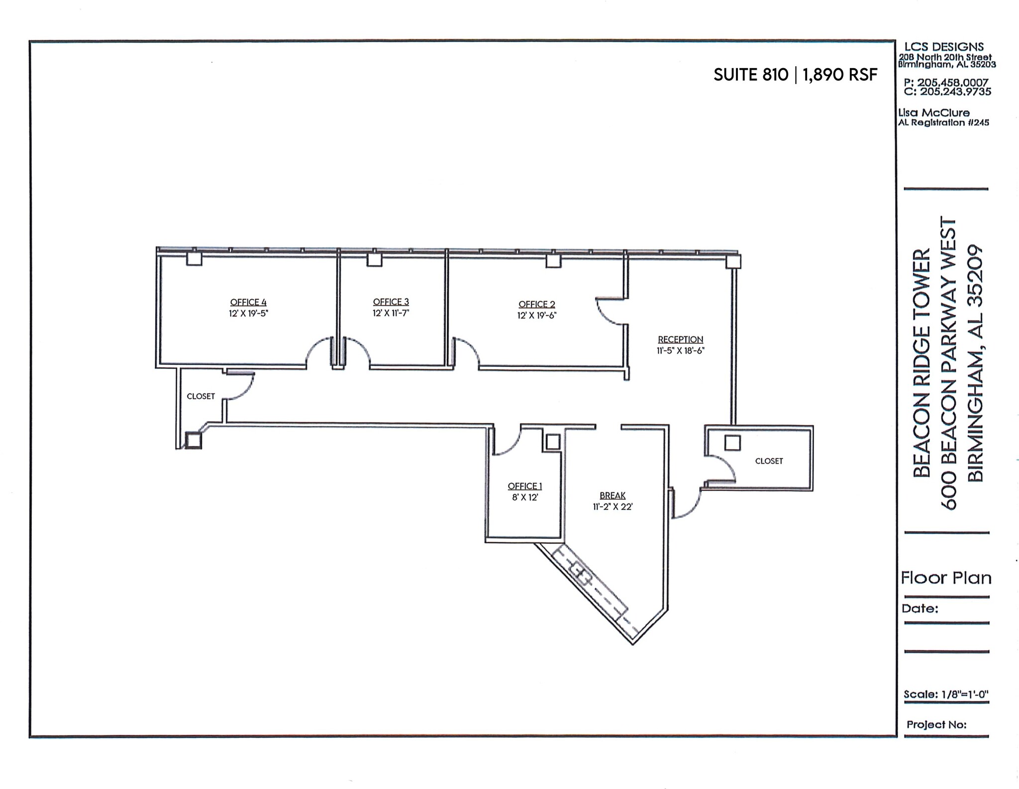 600 Beacon Pkwy W, Birmingham, AL en alquiler Plano del sitio- Imagen 1 de 3