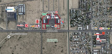 1407 N Arizona Blvd, Coolidge, AZ - VISTA AÉREA  vista de mapa