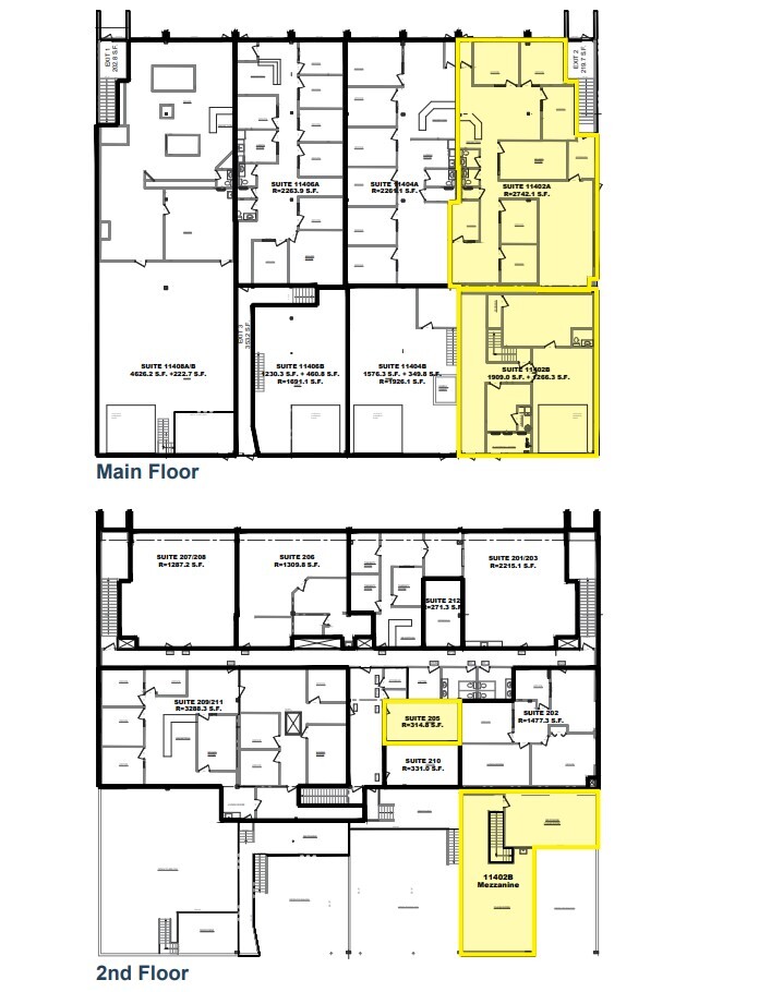 11402-11408 100 St, Grande Prairie, AB en alquiler Plano de la planta- Imagen 1 de 1