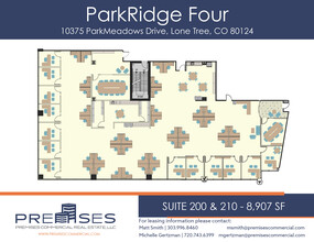 10375 Park Meadows Dr, Lone Tree, CO en alquiler Plano de la planta- Imagen 2 de 2