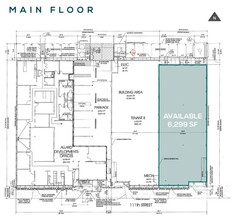 10218 111 St NW, Edmonton, AB en alquiler Plano de la planta- Imagen 1 de 1