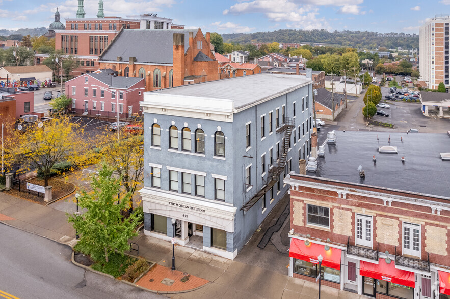 421-423 Madison Ave, Covington, KY en venta - Vista aérea - Imagen 2 de 13