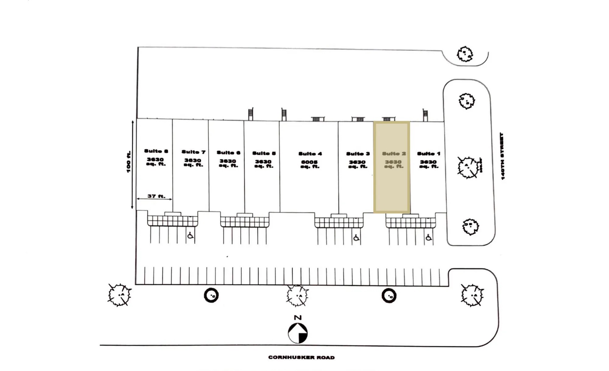 9840 S 140th St, Omaha, NE en alquiler Plano de la planta- Imagen 1 de 1