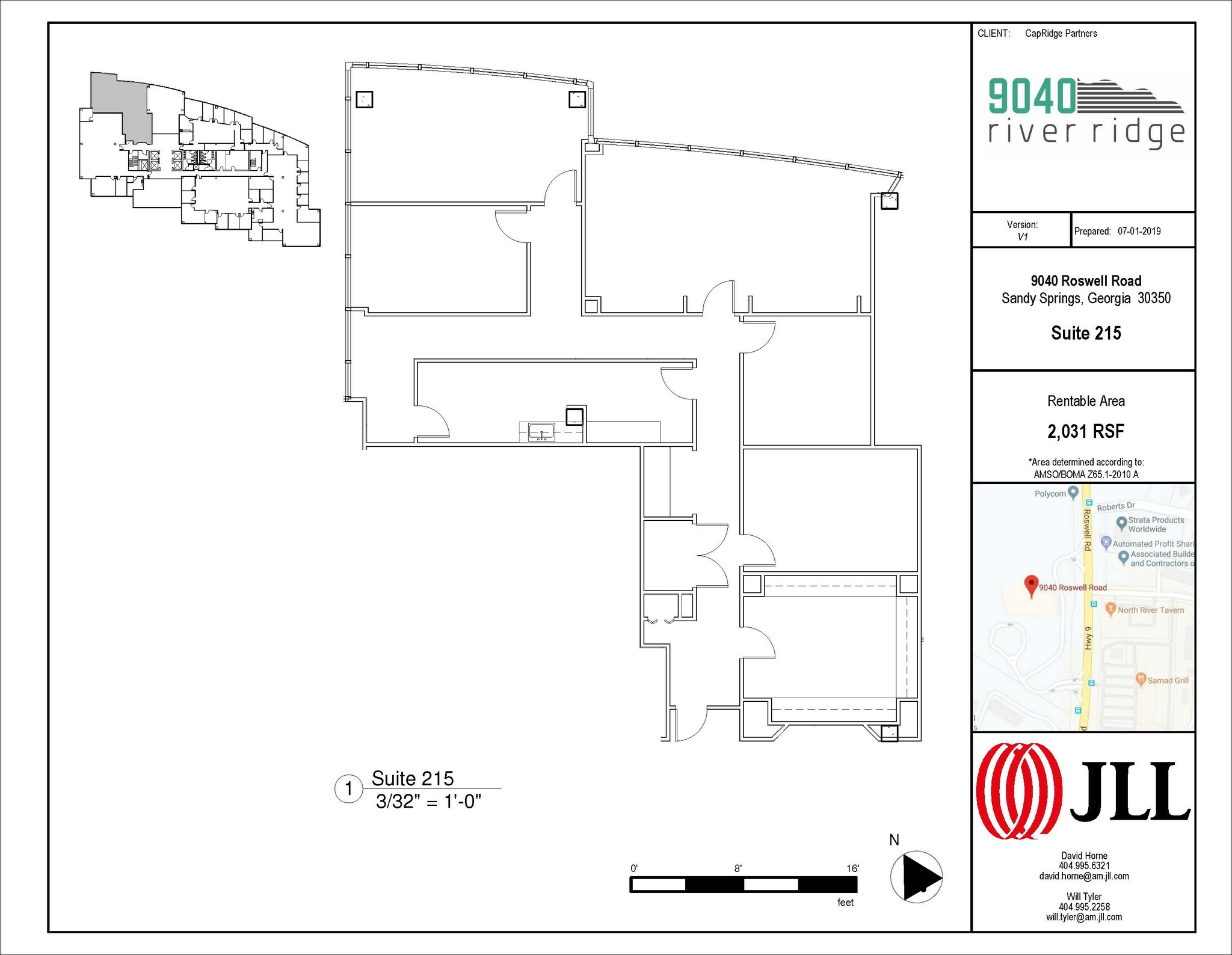 9040 Roswell Rd, Atlanta, GA en alquiler Plano de la planta- Imagen 1 de 1