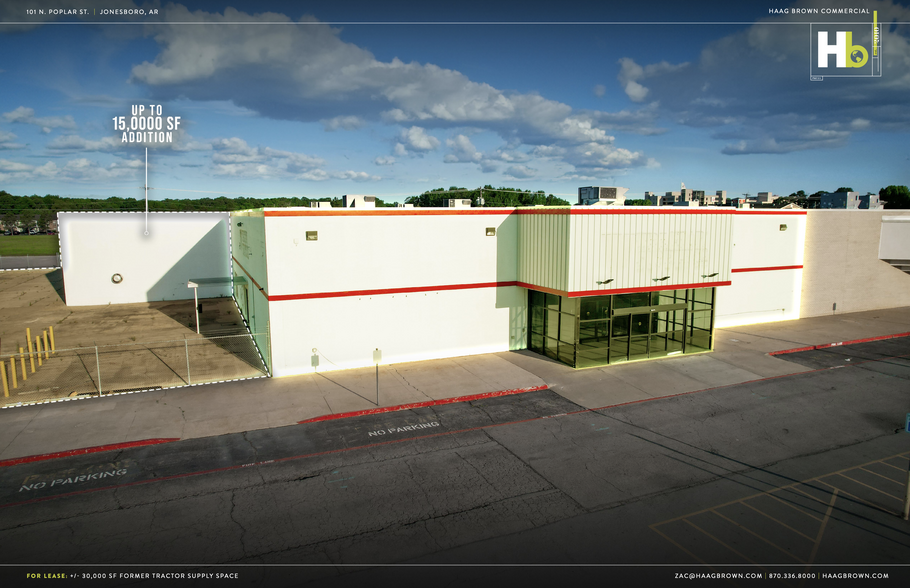 101 N Poplar St, Searcy, AR en alquiler - Foto del edificio - Imagen 3 de 7