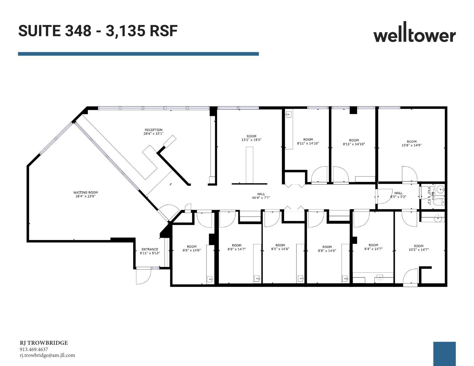 8901 W 74th St, Merriam, KS en alquiler Plano de la planta- Imagen 1 de 1