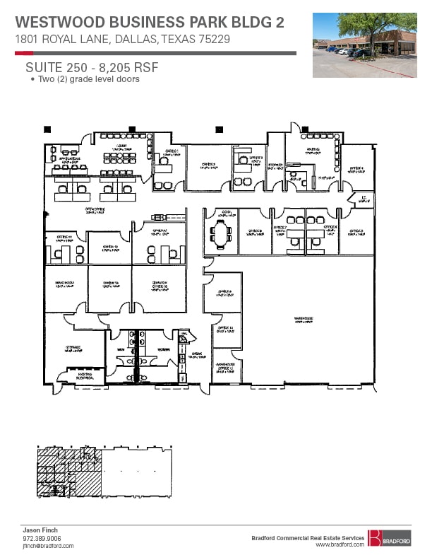 1801 Royal Ln, Farmers Branch, TX en alquiler Plano de la planta- Imagen 1 de 1