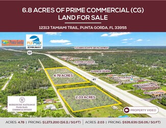 Más detalles de 12313 Tamiami, Punta Gorda, FL - Terreno en venta