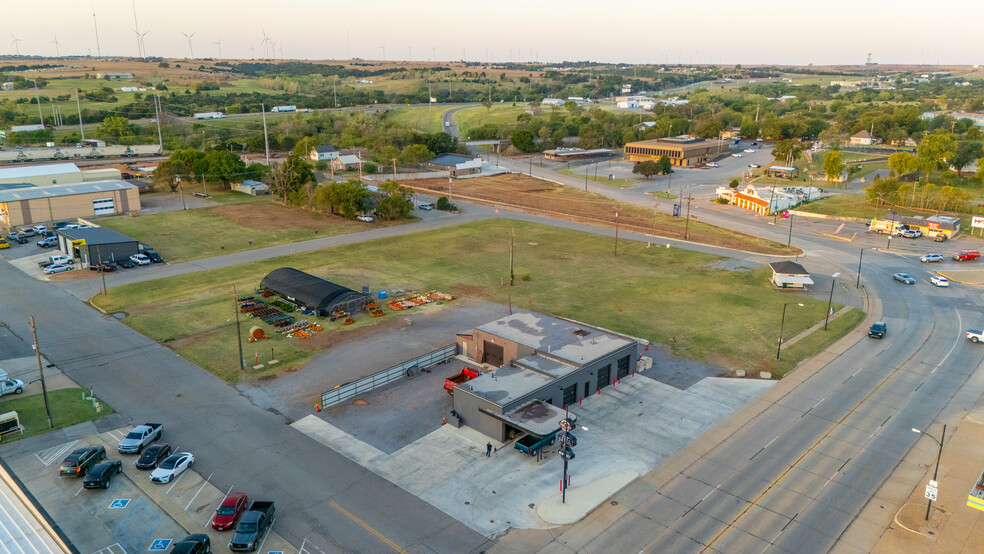 312 Main St, Weatherford, OK en venta - Vista aérea - Imagen 3 de 33