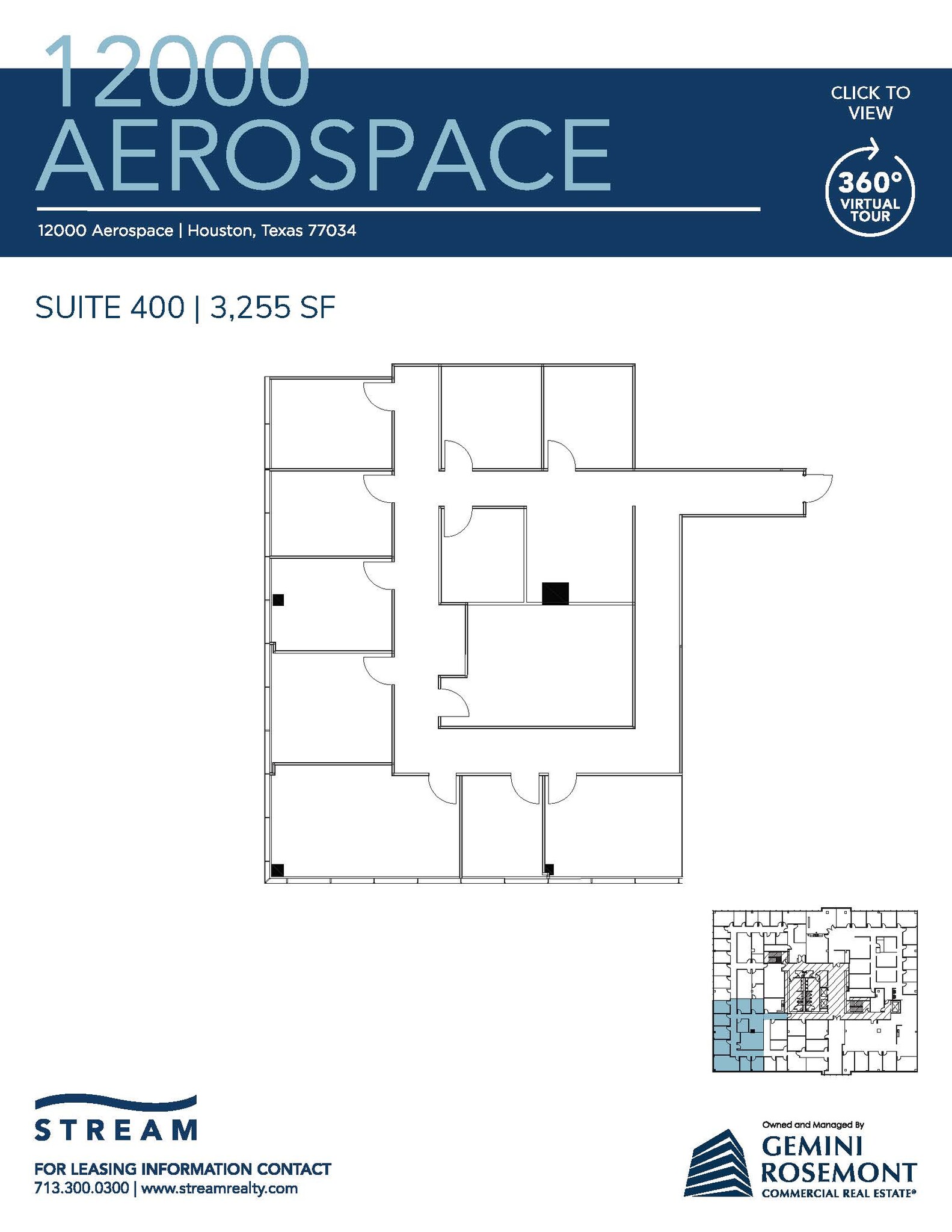 12000 Aerospace Ave, Houston, TX en alquiler Plano de la planta- Imagen 1 de 1