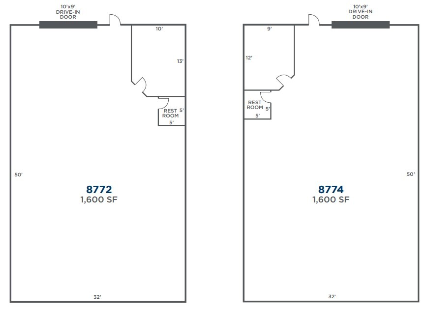 8760-8798 Tyler Blvd, Mentor, OH en alquiler Plano de la planta- Imagen 1 de 1