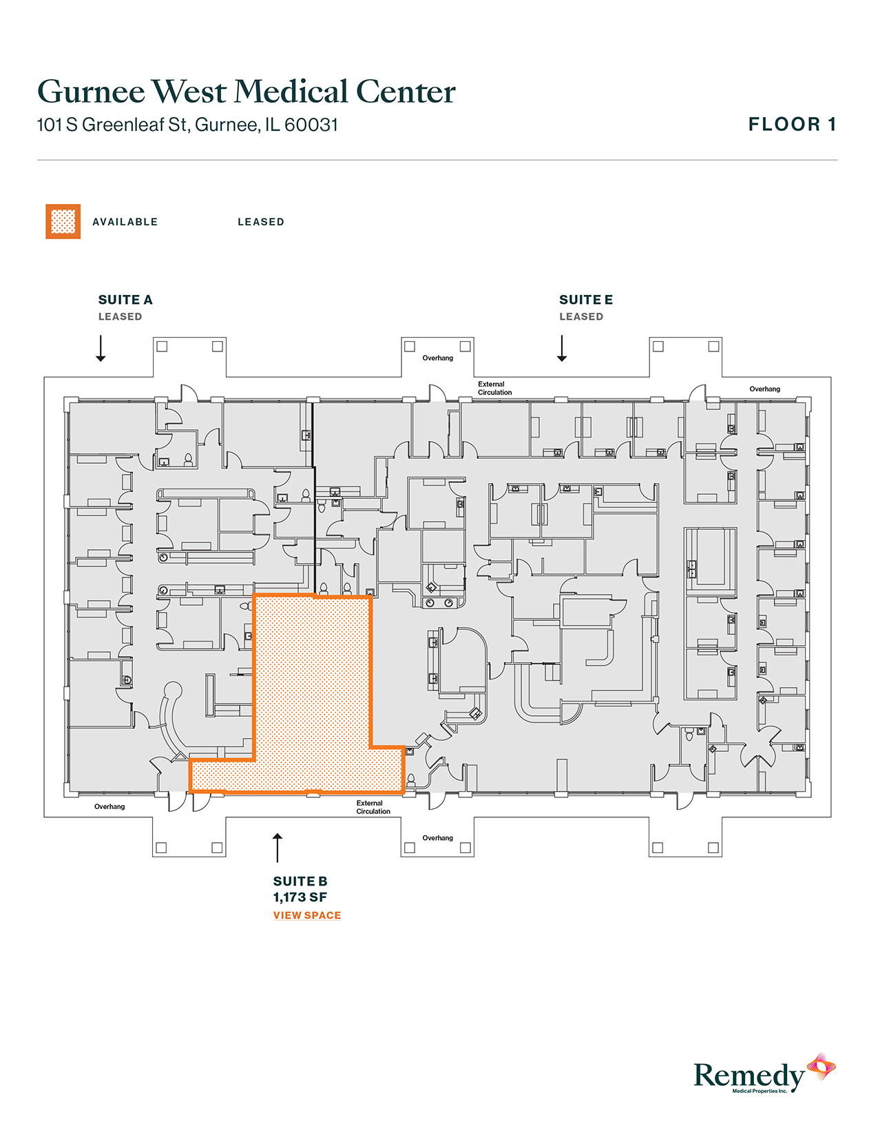 3 S Greenleaf Ave, Gurnee, IL en alquiler Plano de la planta- Imagen 1 de 1