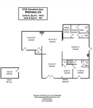 3725 W Cleveland Ave, Wellington, CO en alquiler Plano de la planta- Imagen 1 de 1