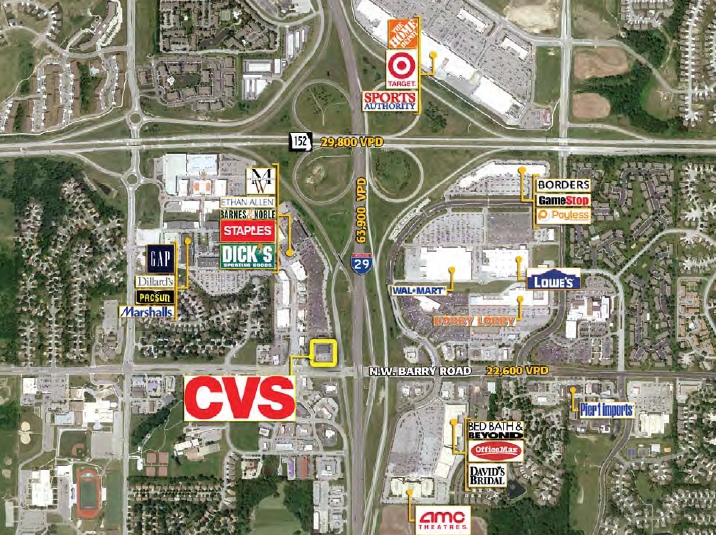 8421 Prairie View Rd, Kansas City, MO en venta - Vista aérea - Imagen 3 de 4