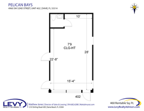 4990 SW 52nd St, Fort Lauderdale, FL en alquiler Plano de la planta- Imagen 2 de 4