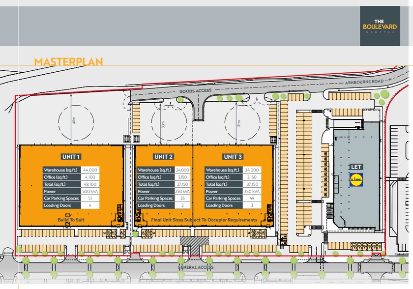 Hampton Av, Peterborough en alquiler - Plano del sitio - Imagen 1 de 2