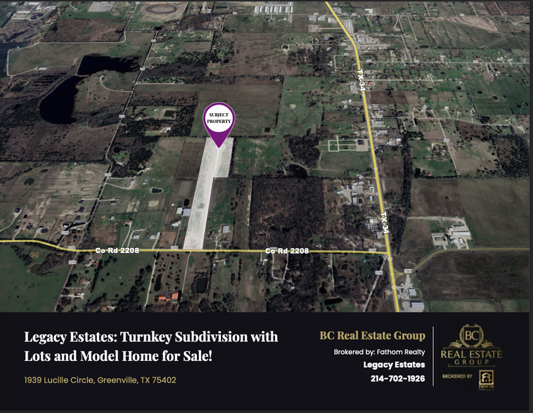 Turnkey Subdivision 12 lots/HOA  1.9Mil, Greenville, TX en venta - Foto del edificio - Imagen 2 de 5