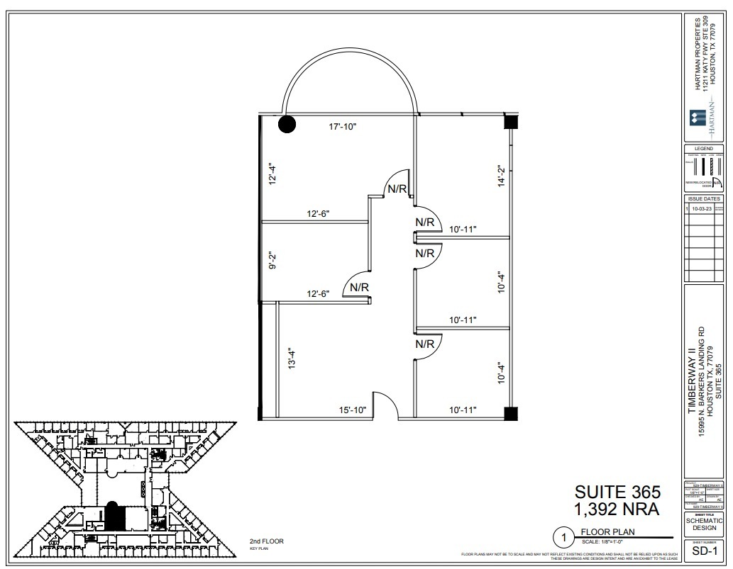 15995 N Barkers Landing Rd, Houston, TX en alquiler Plano de la planta- Imagen 1 de 1