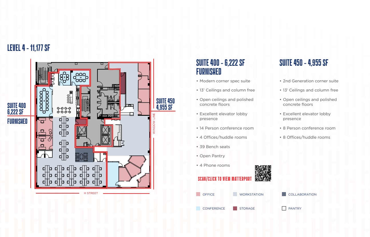 701 7th St NW, Washington, DC en alquiler Plano de la planta- Imagen 1 de 7