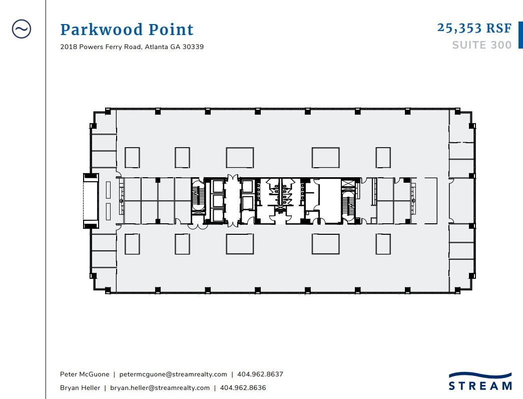 2018 Powers Ferry Rd SE, Atlanta, GA en alquiler Plano de la planta- Imagen 1 de 1