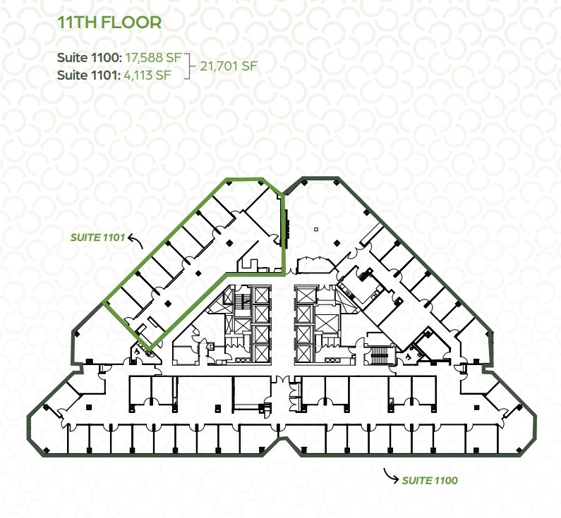 7500 Old Georgetown Rd, Bethesda, MD en alquiler Plano de la planta- Imagen 1 de 1