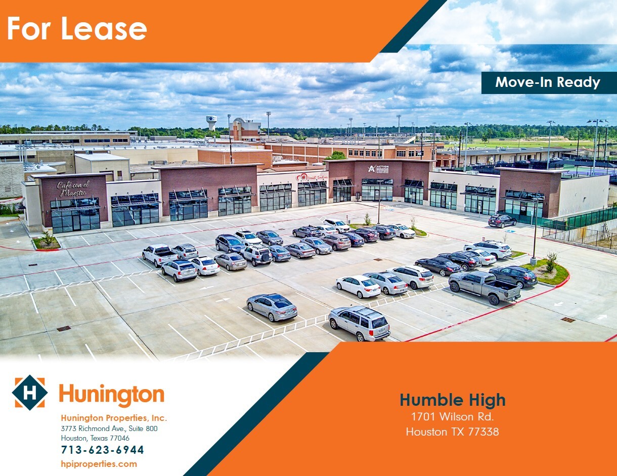 1701 Wilson Rd, Humble, TX en alquiler Foto del edificio- Imagen 1 de 2