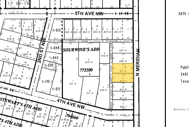 420 N Meridian, Puyallup, WA en alquiler - Plano de solar - Imagen 3 de 4