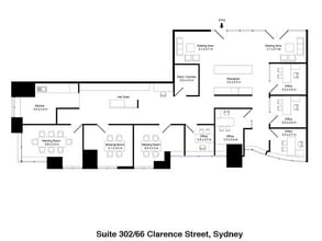 66-74 Clarence St, Sydney en alquiler Plano de la planta- Imagen 1 de 6