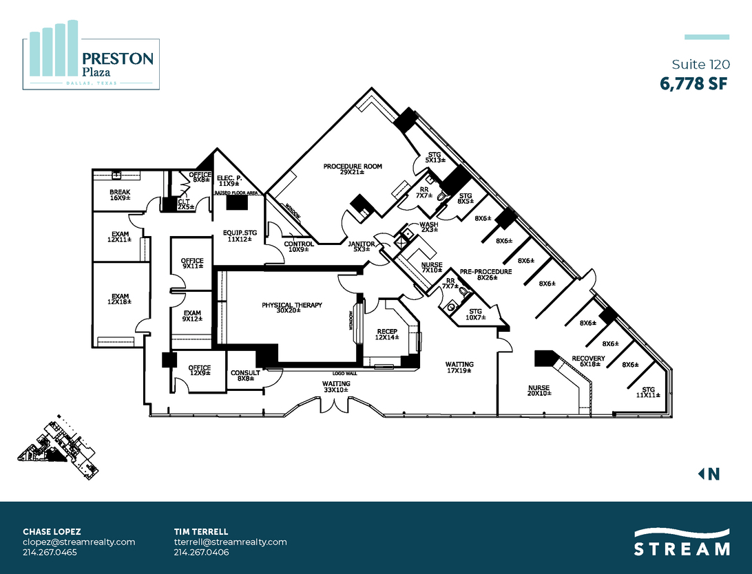 17950 Preston Rd, Dallas, TX en alquiler Plano de la planta- Imagen 1 de 6