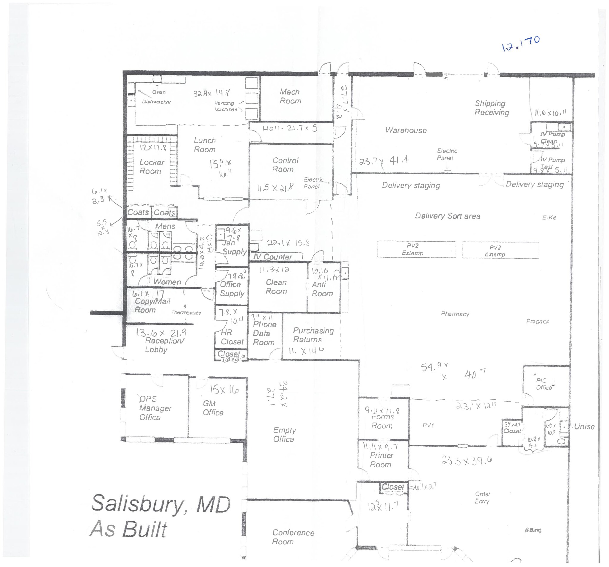 119 Naylor Mill Rd, Salisbury, MD en alquiler Plano del sitio- Imagen 1 de 7