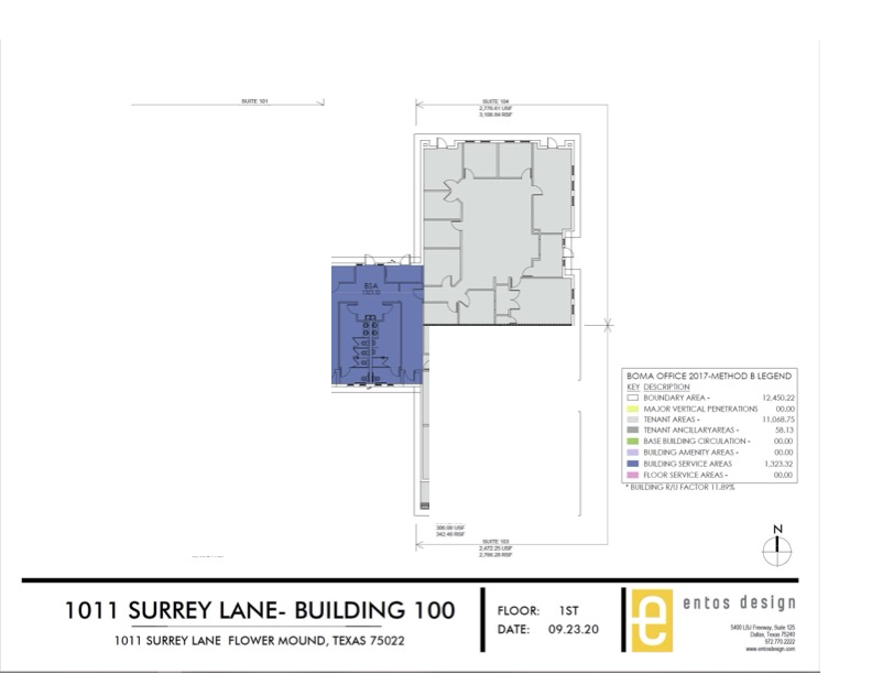 1011 Surrey Ln, Flower Mound, TX en alquiler Plano de la planta- Imagen 1 de 1