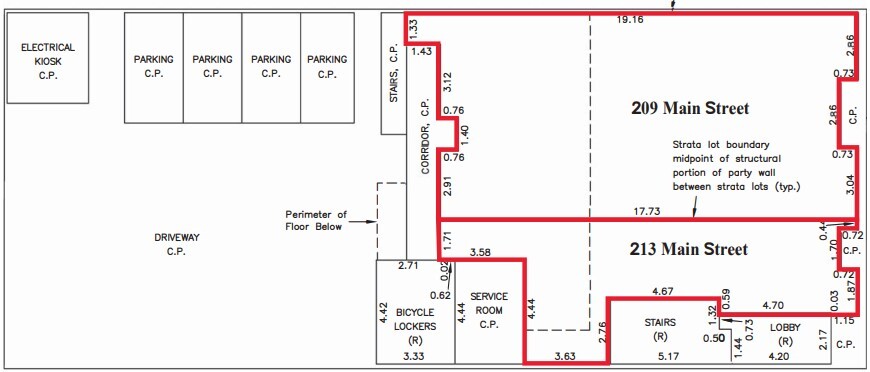 209-213 Main St, Vancouver, BC en alquiler - Plano de la planta - Imagen 2 de 2