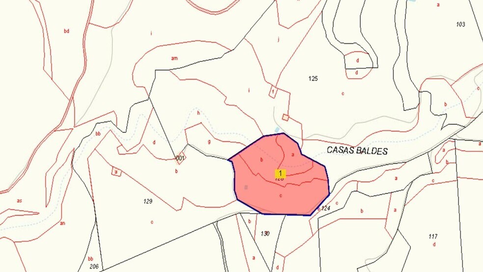 Terreno en Relleu en venta - Plano de la planta - Imagen 2 de 16