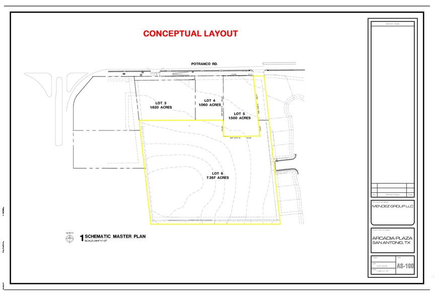 Potranco Rd, San Antonio, TX en venta - Plano de solar - Imagen 3 de 3