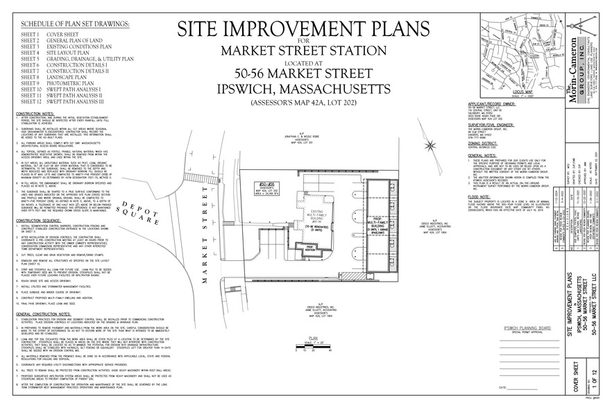 50 Market St, Ipswich, MA en venta - Plano del sitio - Imagen 2 de 2