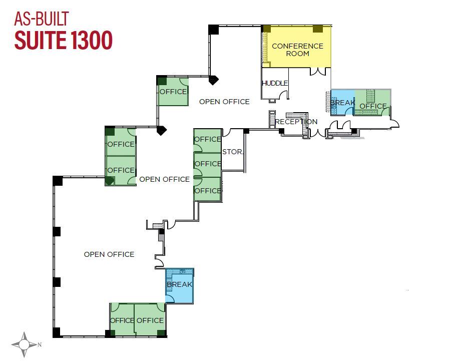 7676 Hazard Center Dr, San Diego, CA en alquiler Plano de la planta- Imagen 1 de 2