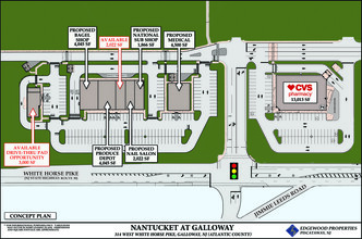 Route 30, Galloway Township, NJ en alquiler Plano del sitio- Imagen 1 de 1