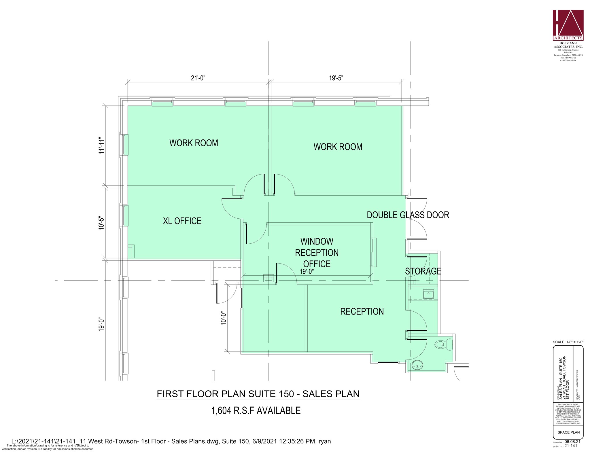 21 West Rd, Towson, MD en alquiler Plano del sitio- Imagen 1 de 2