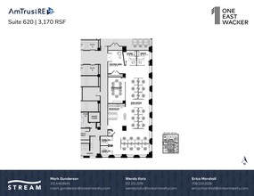 1 E Wacker Dr, Chicago, IL en alquiler Plano de la planta- Imagen 1 de 1