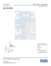 8383 Wilshire Blvd, Beverly Hills, CA en alquiler Plano de la planta- Imagen 1 de 1