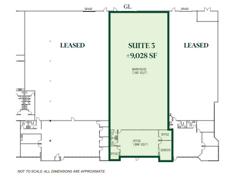 10151 Croydon Way, Sacramento, CA en alquiler Plano de la planta- Imagen 1 de 1