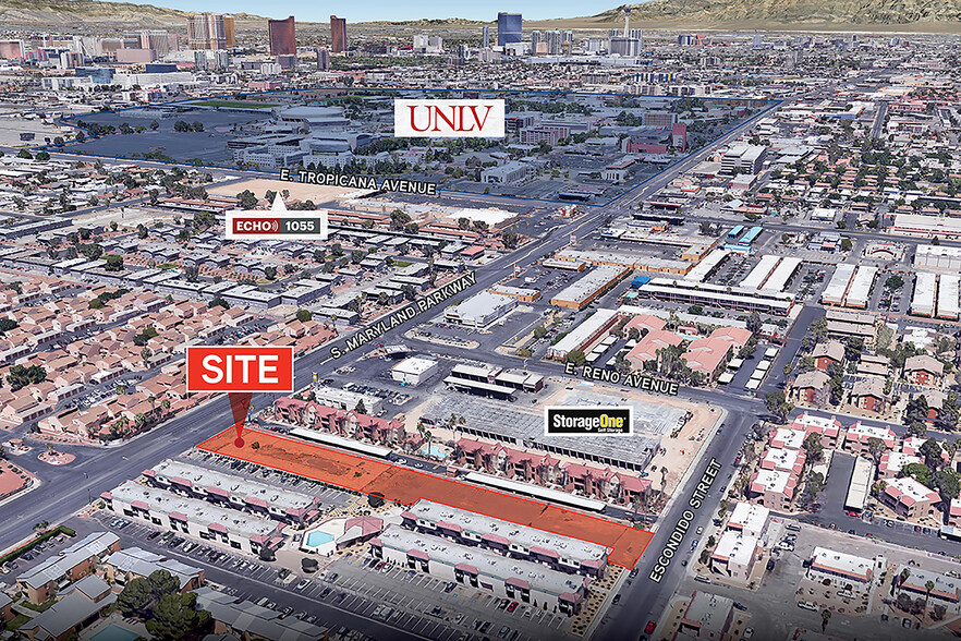 5252 S Maryland Pky, Las Vegas, NV en venta - Foto del edificio - Imagen 1 de 19