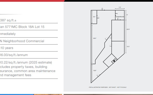 11830 111th Ave, Edmonton, AB en alquiler Plano de la planta- Imagen 1 de 1